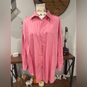 Zara pink shirt